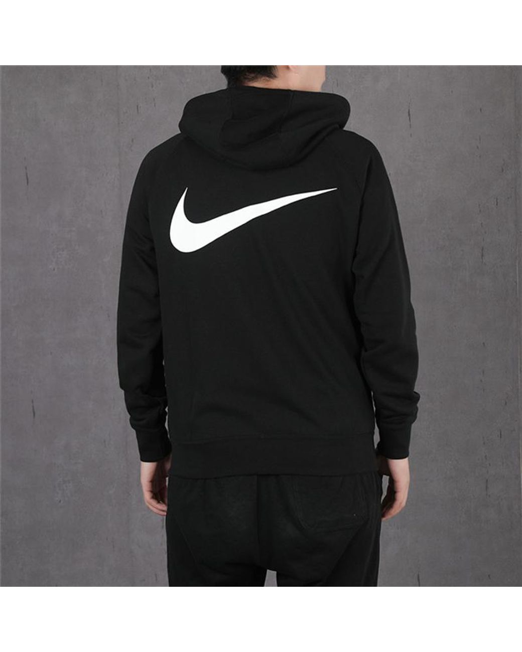 nike sportswear swoosh pullover ft hoodie