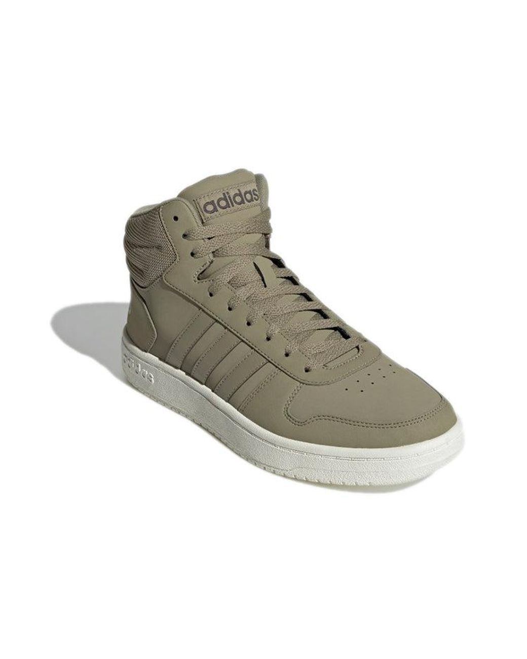 Adidas Brown Hoops 2.0 Mid for men