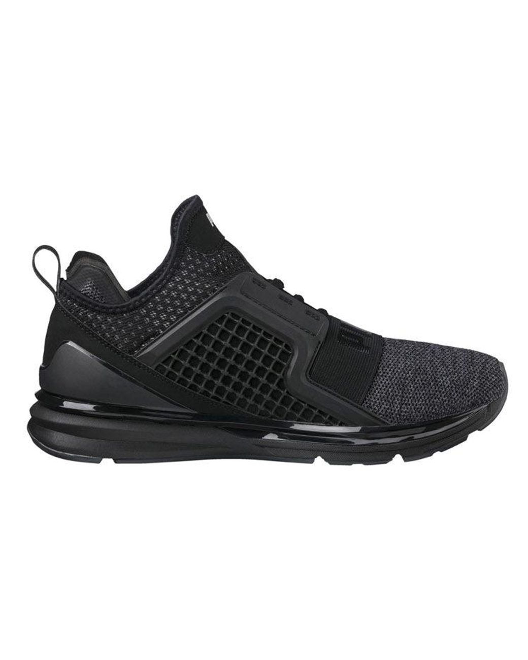 PUMA Black Ignite Limitless Running Shoes for men