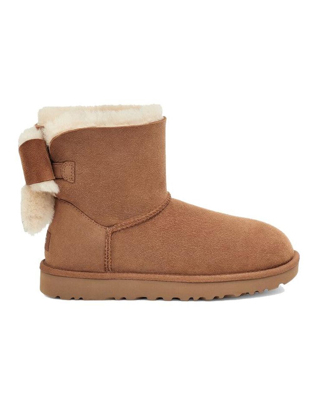 Ugg Brown Classic Heritage Bow