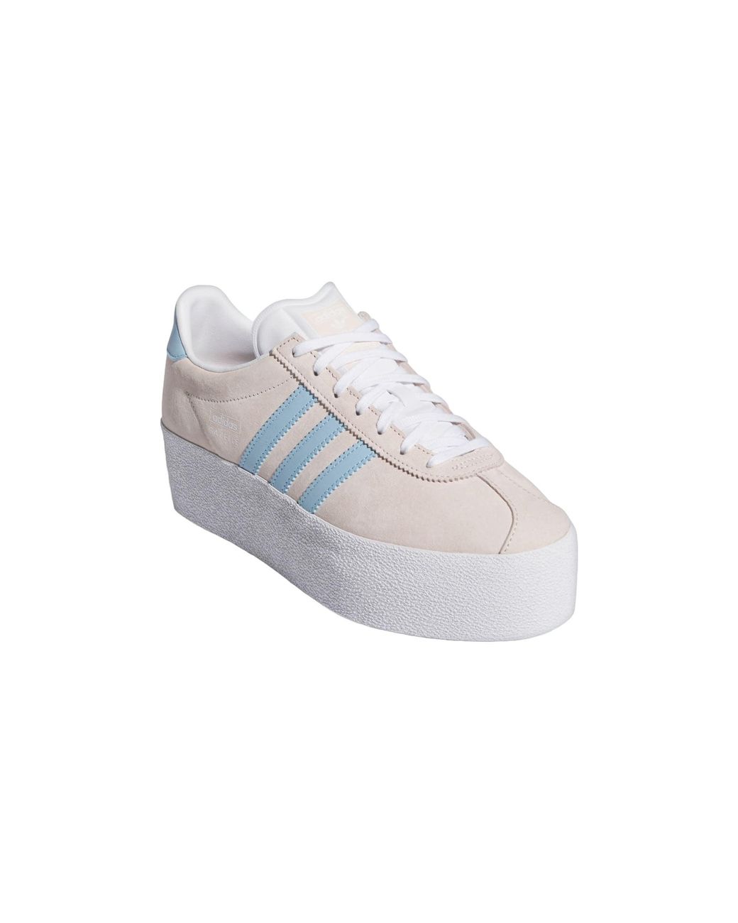 Adidas White (Wmns) Gazelle Up 'Wonder Quartz Clear Sky'