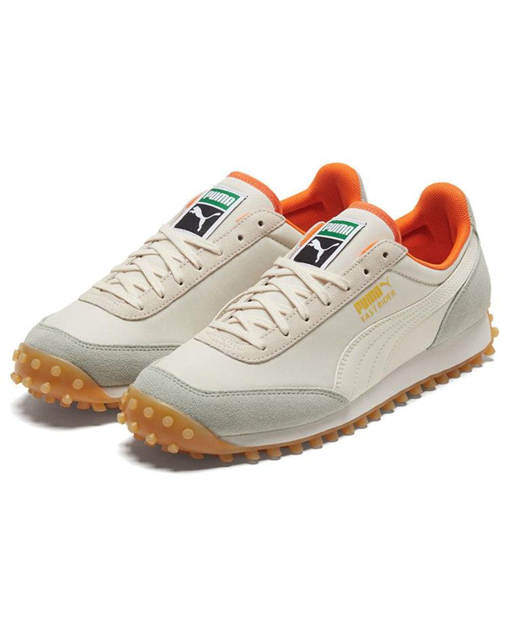 PUMA White Fast Rider Source Aqua' for men