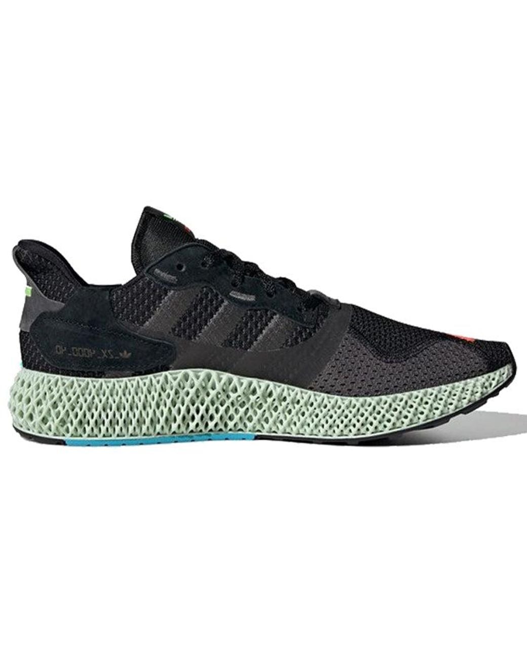 Adidas Blue Zx 4000 4D 'I Want, I Can' for men