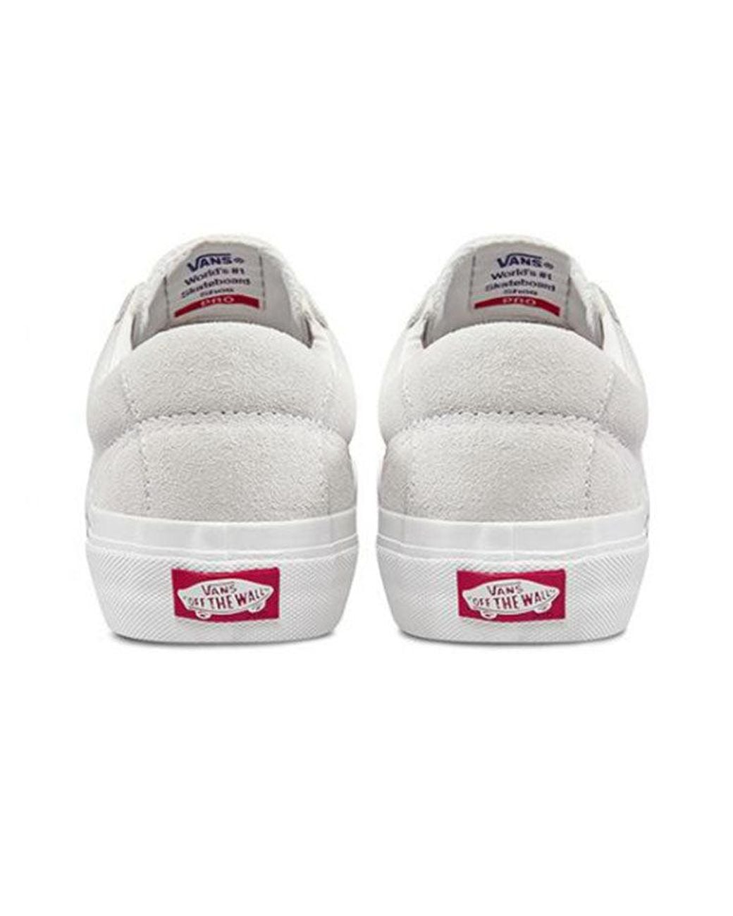 Vans White Saddle Sid Pro 'Marshmallow' for men