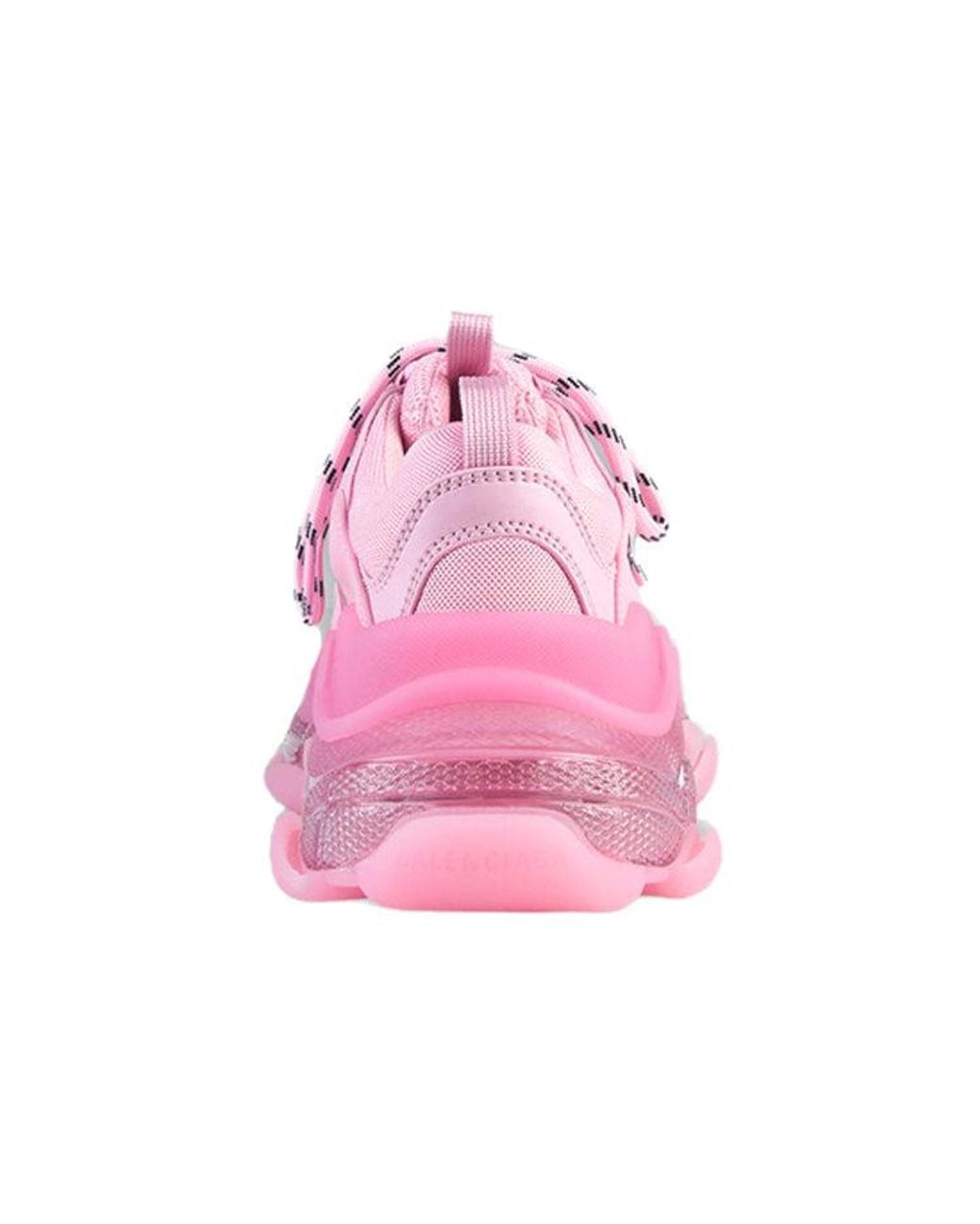 Balenciaga Pink Triple S Sneaker