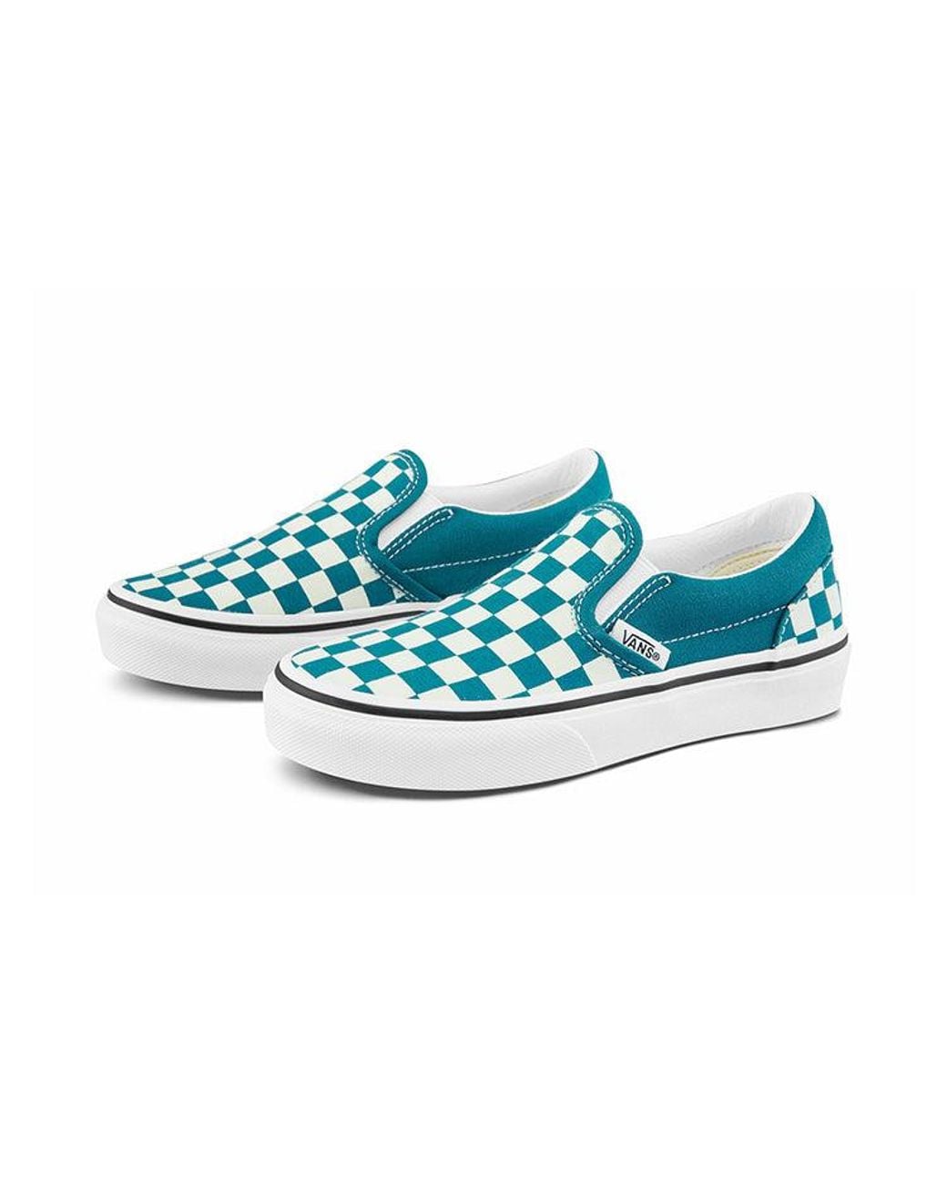 Vans Blue Slip-On Sneakers K for men