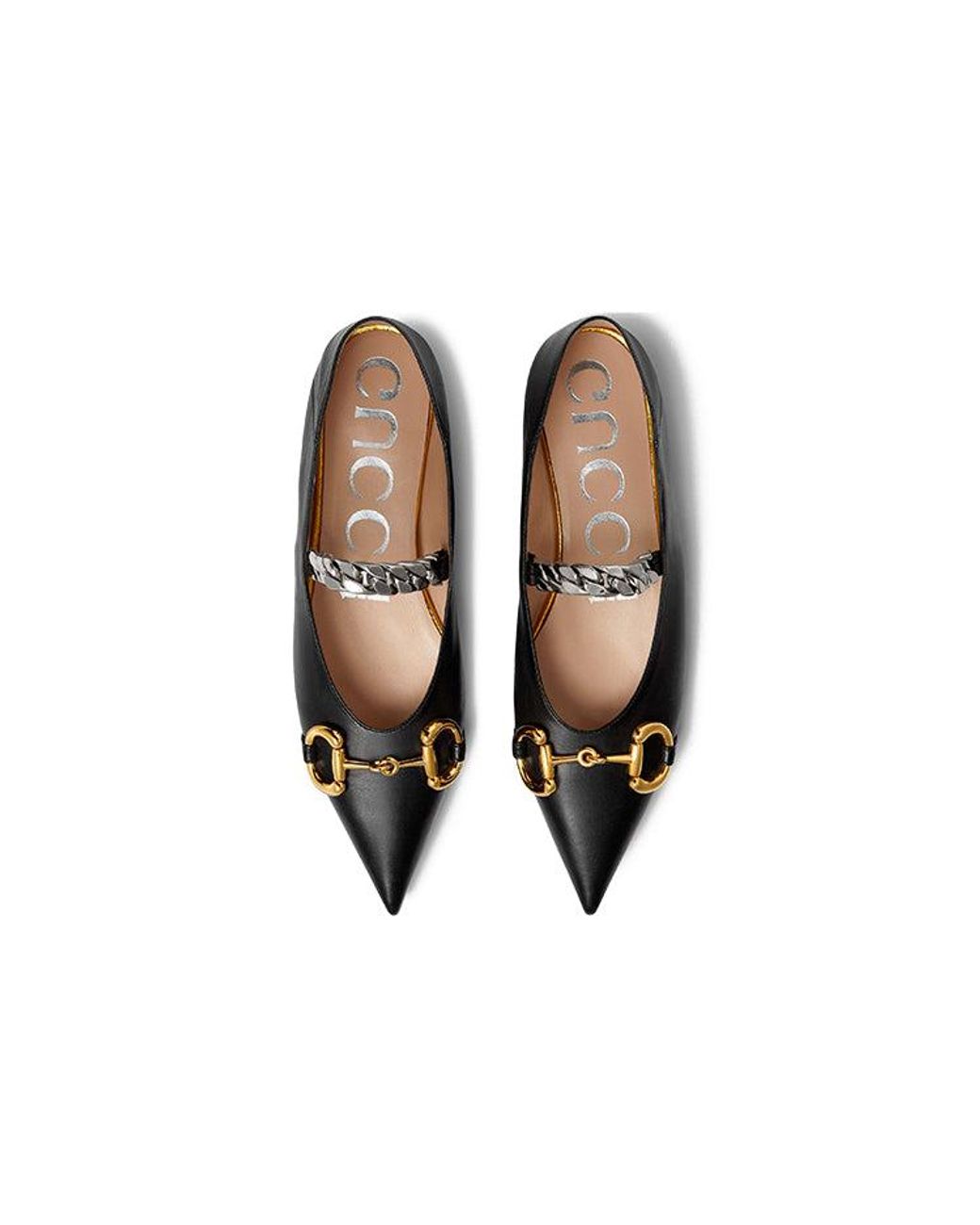 Gucci Black (Wmns) Ballet Flat With Horsebit Leather