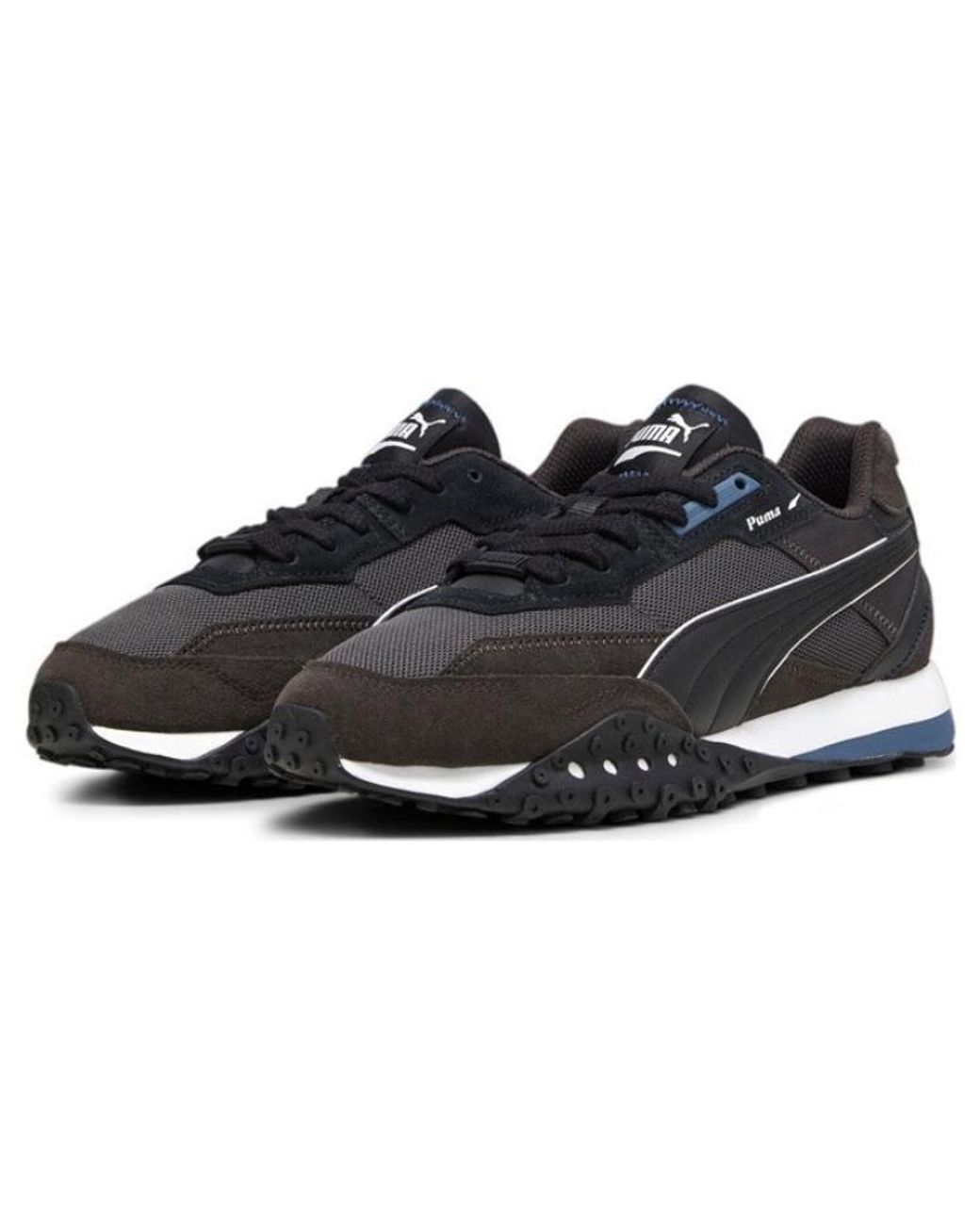 PUMA Black Blktop Rider Pop 'Dark Coal' for men