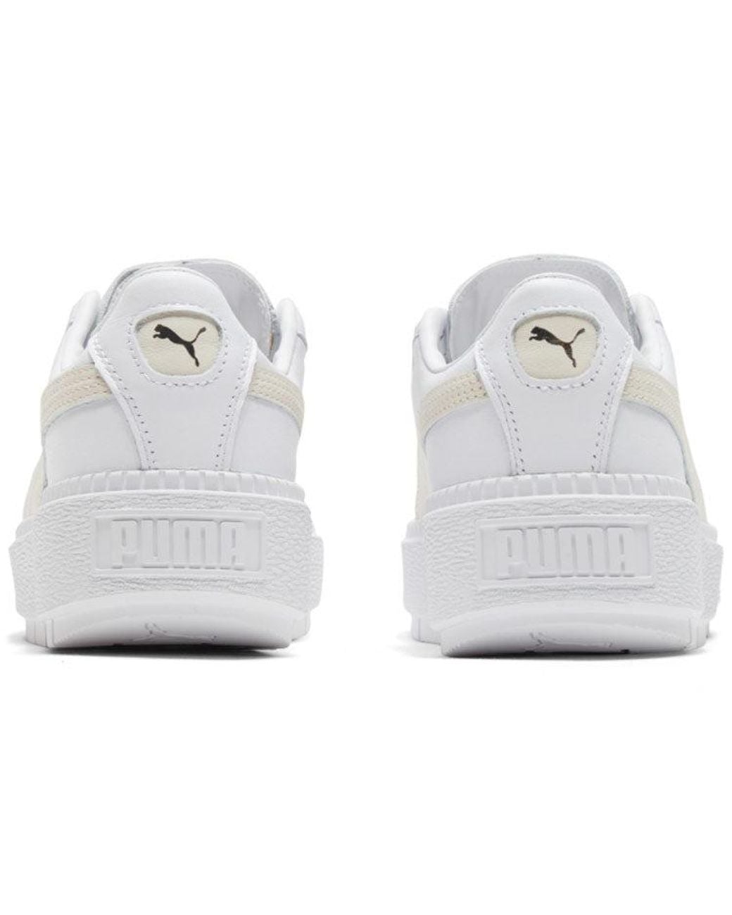 PUMA White (Wmns) Suede Platform Trace Animal