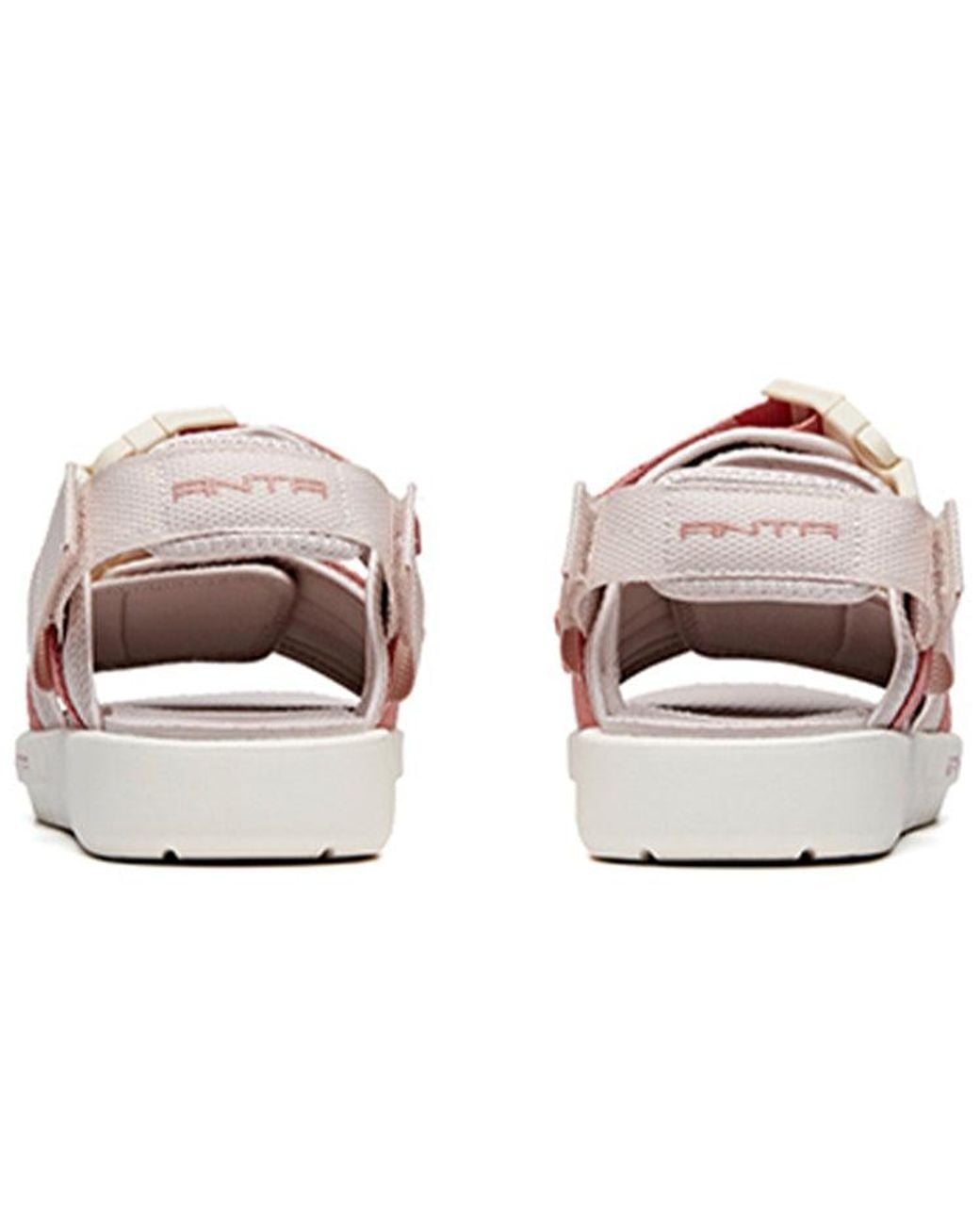Anta Pink (Wmns) Life Series Sandals Two Shades