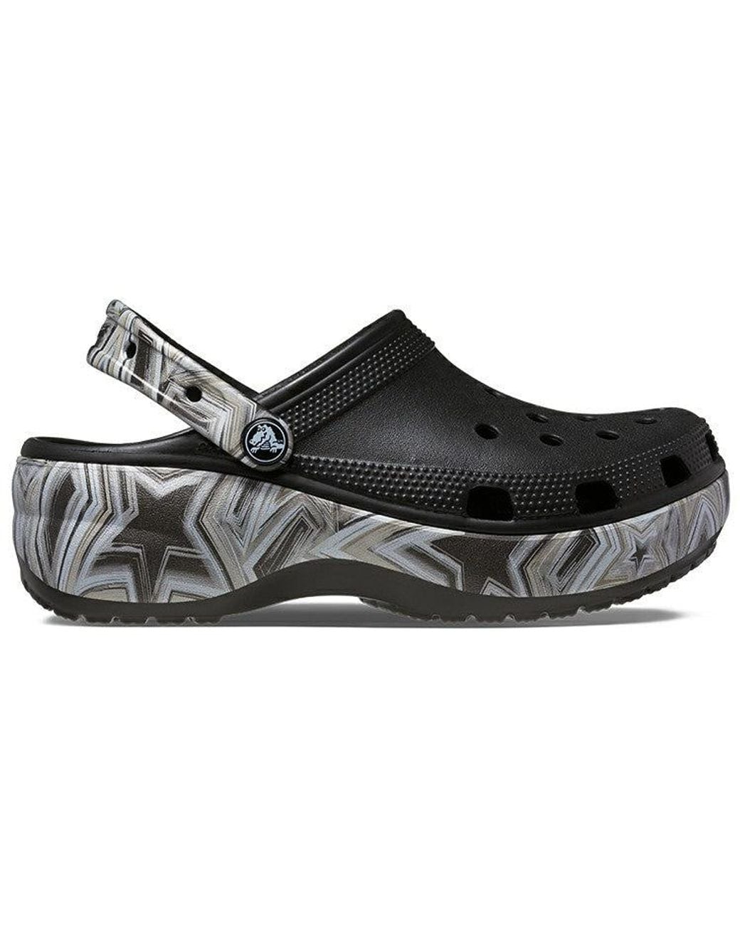 CROCSTM Black (Wmns) Classic Crush Disco Clog