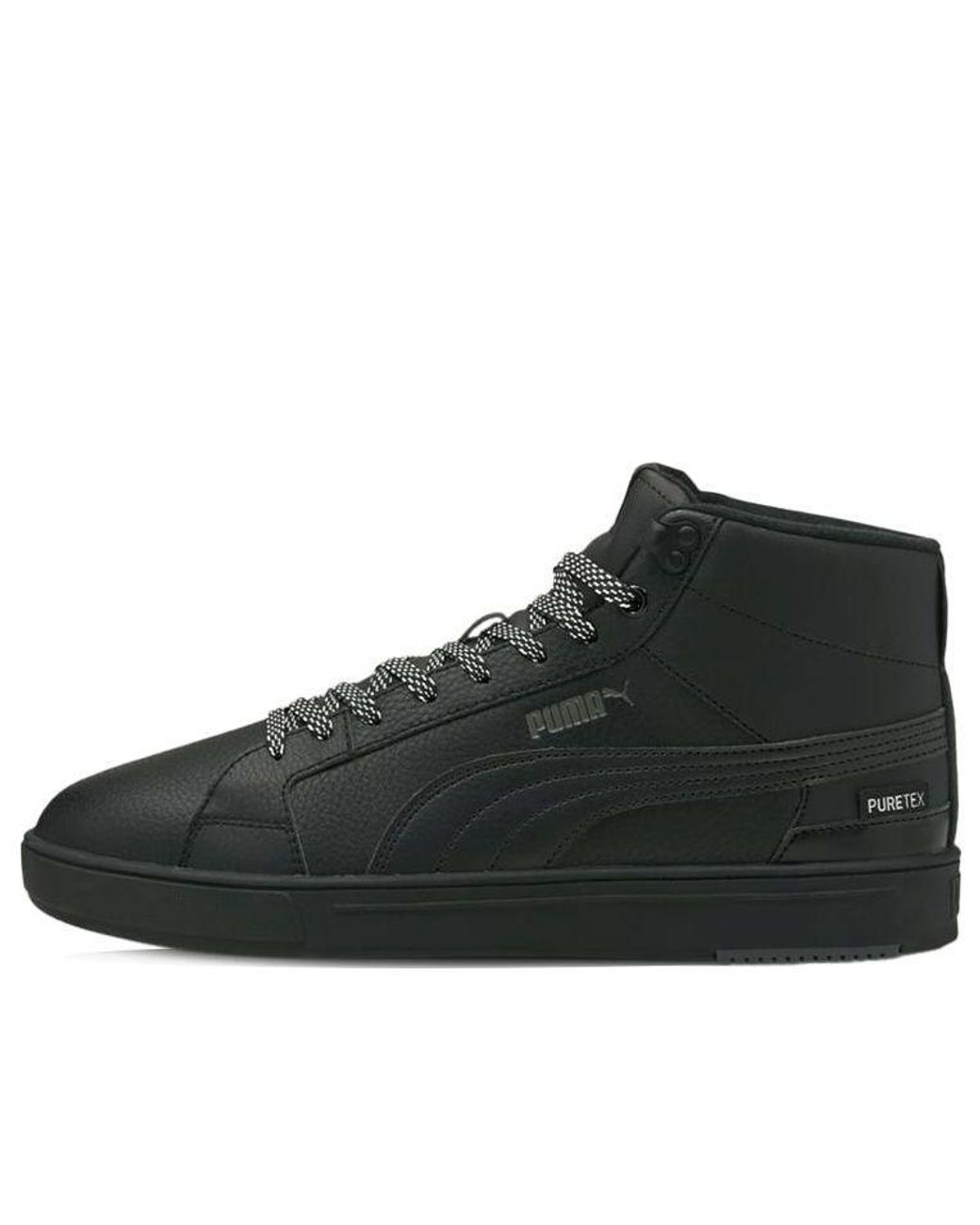 PUMA Black Serve Pro Mid Pure-Tex for men