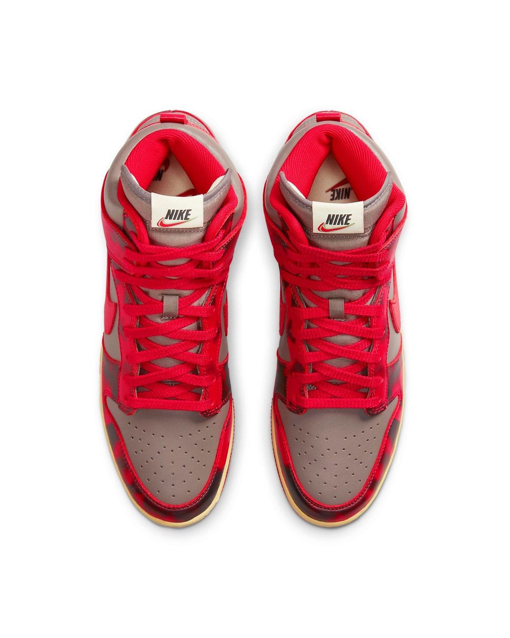 Nike Red Dunk High 1985 'Acid Wash' for men