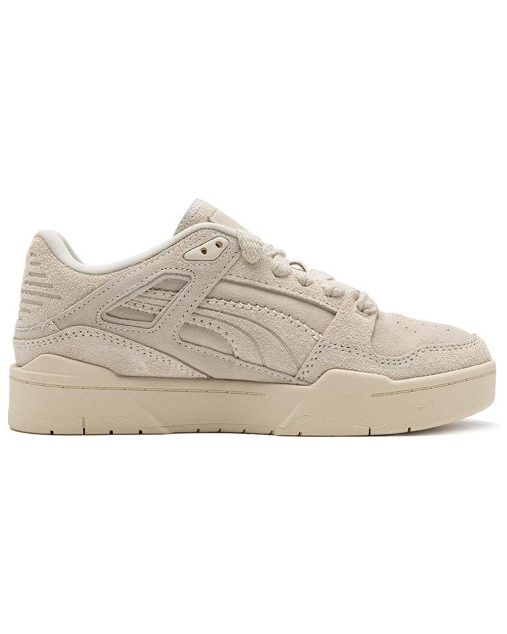 PUMA White Slipstream Reclaim Suede 'Frosted Ivory' for men