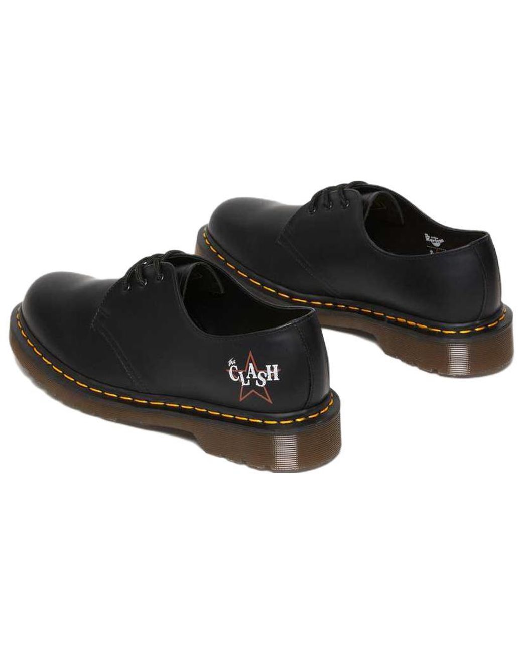 Dr. Martens Black 1461 The Clash Made for men