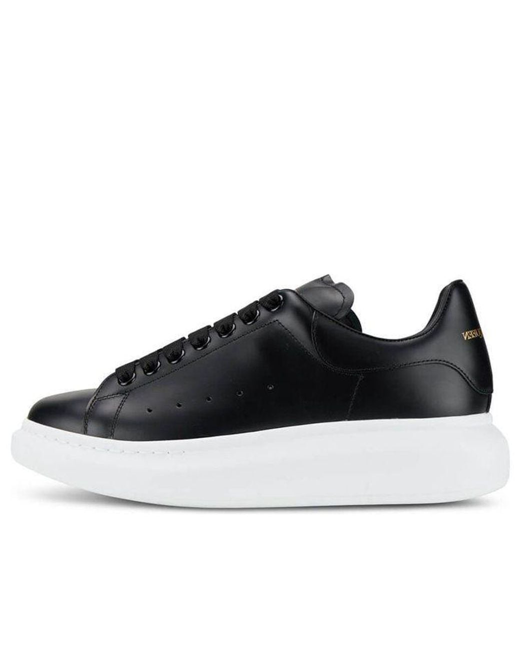 McQueen Black Oversize Sneakers for men