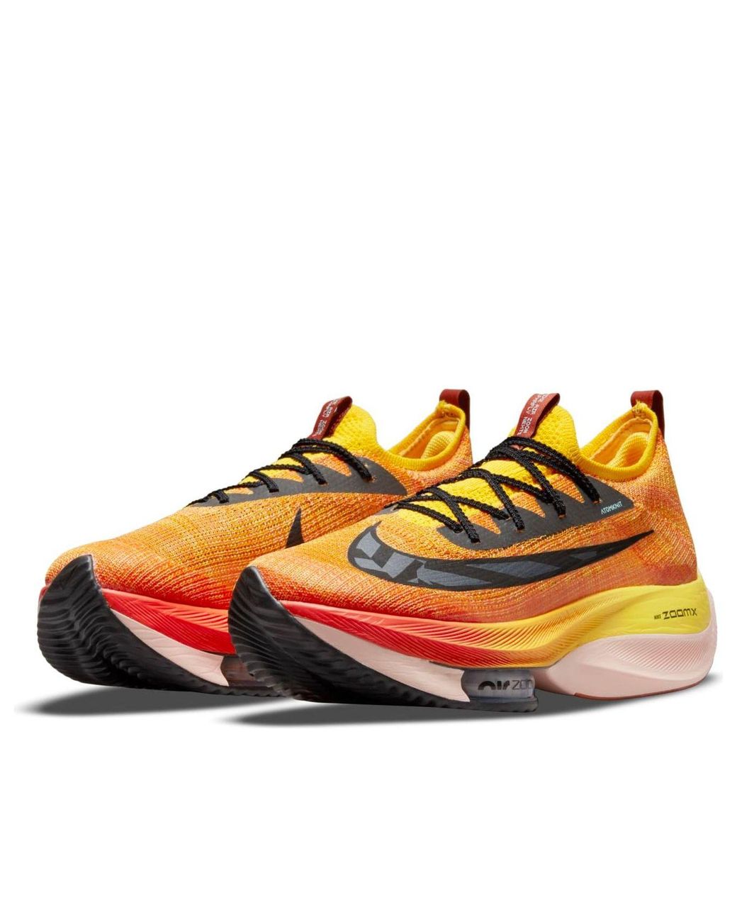 Nike Orange Air Zoom Alphafly Next% 'Ekiden Zoom Pack' for men