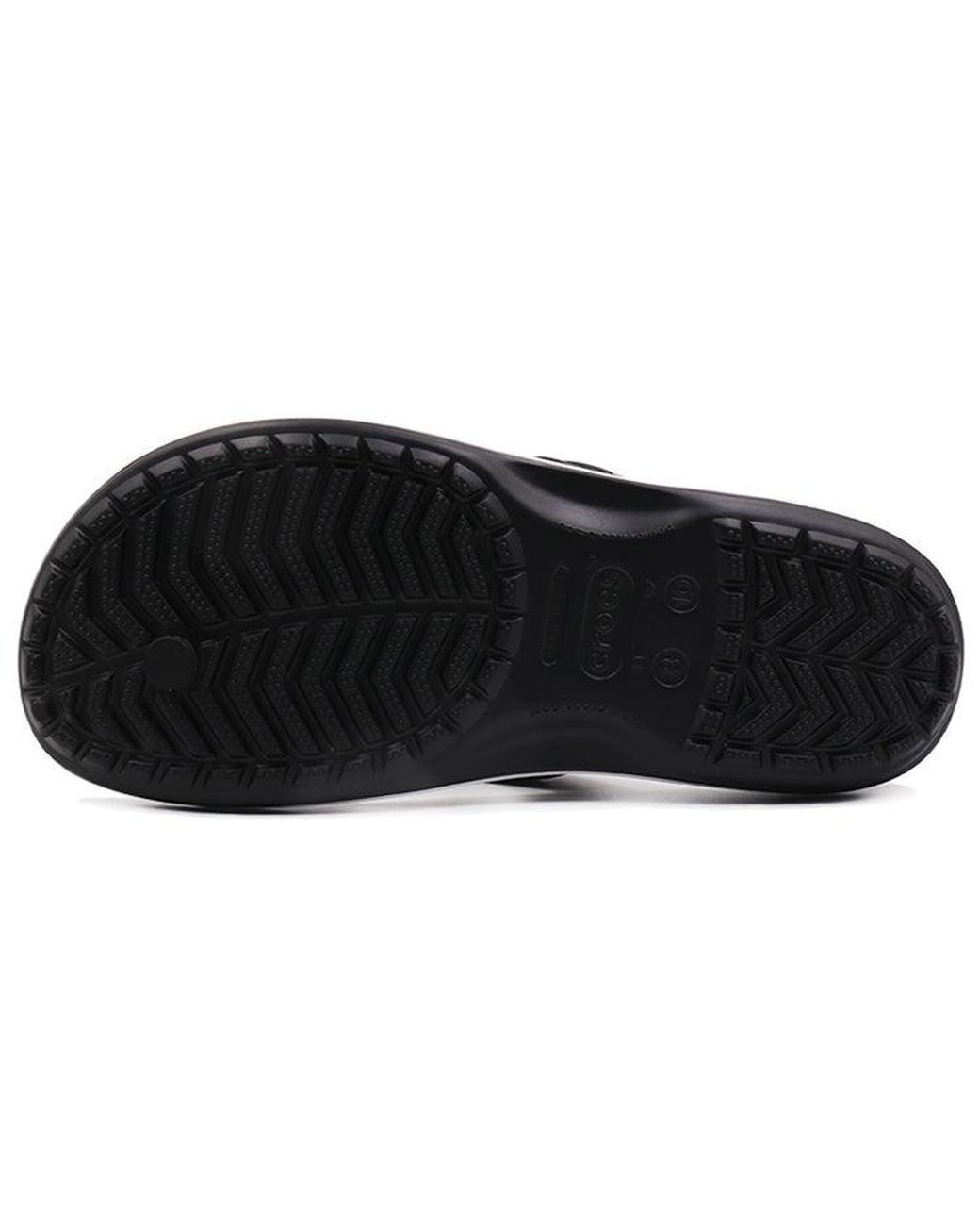 CROCSTM Black Beach Flip-Flops