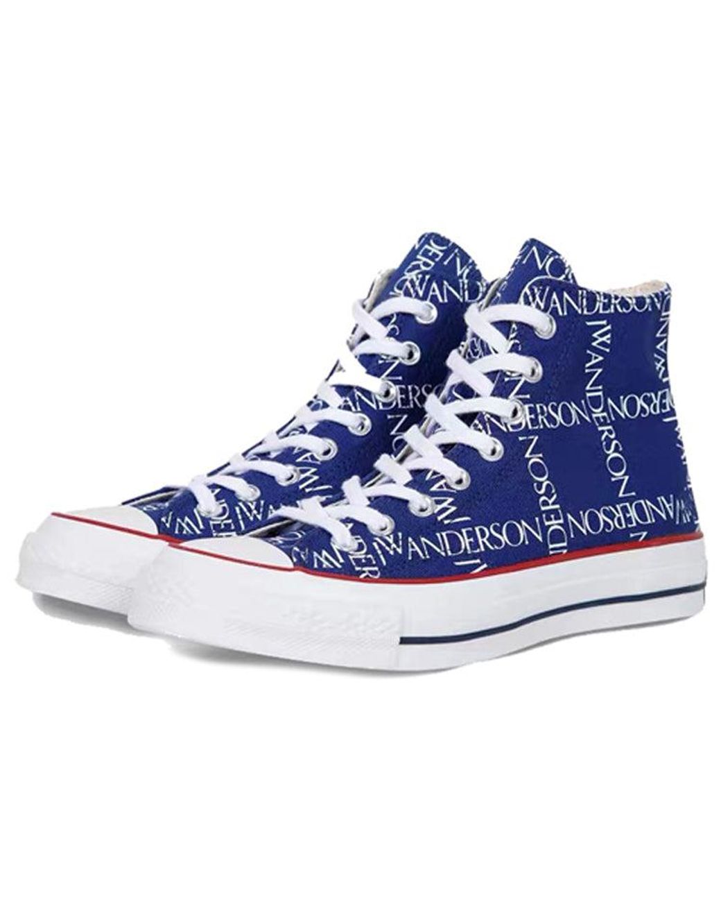 Converse Blue J.W. Anderson X Chuck 70 Hi Top 'Grid' for men