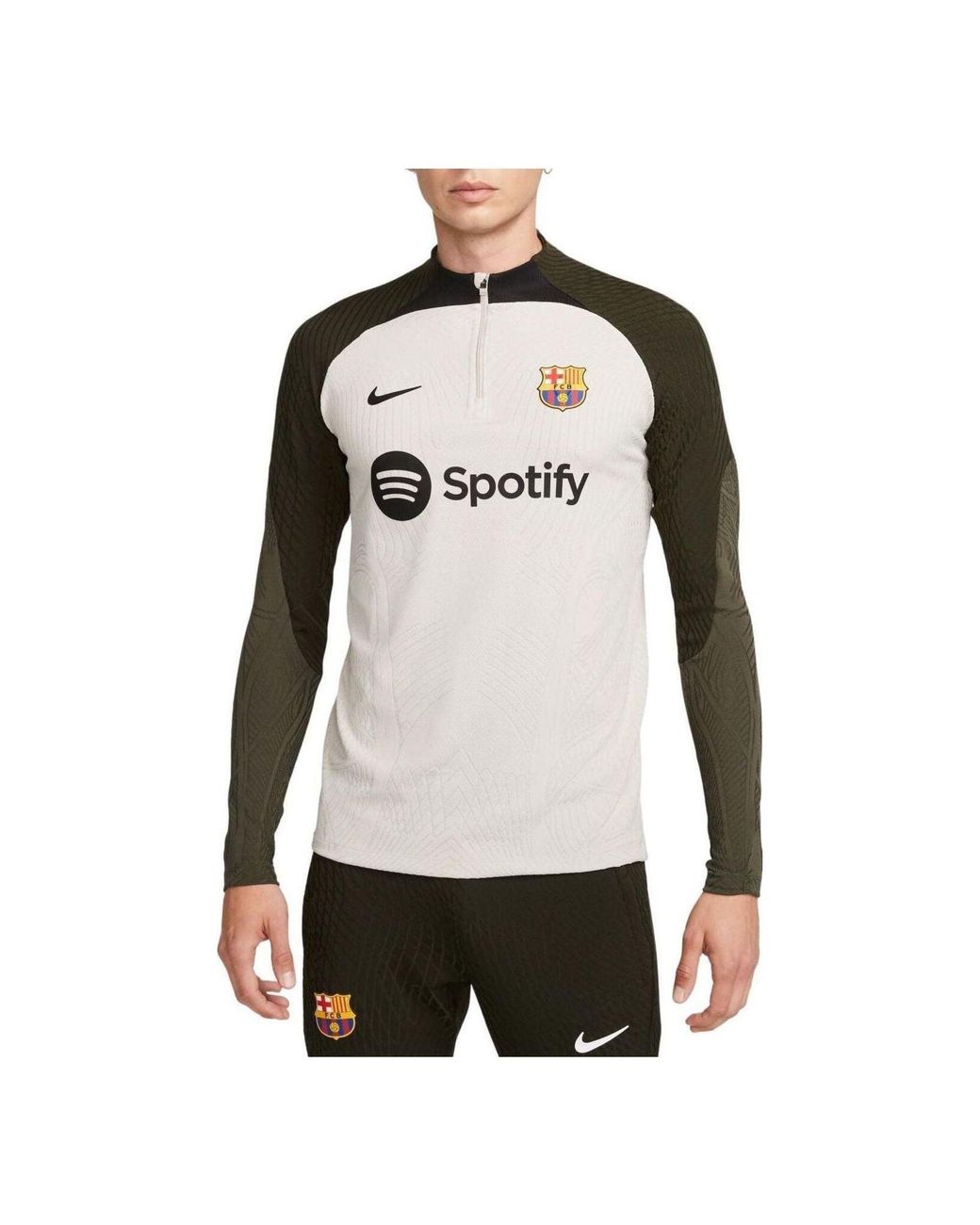 Nike Black Fc Barcelona 23/24 Dri-Fit Adv Strike Elite Jersey for men