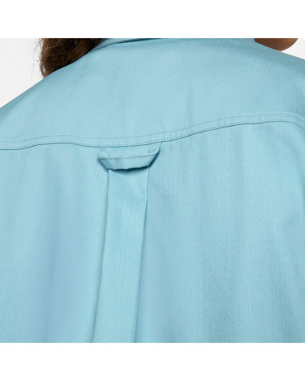 Nike Blue Sb Woven Skate Long-Sleeve Button Down for men