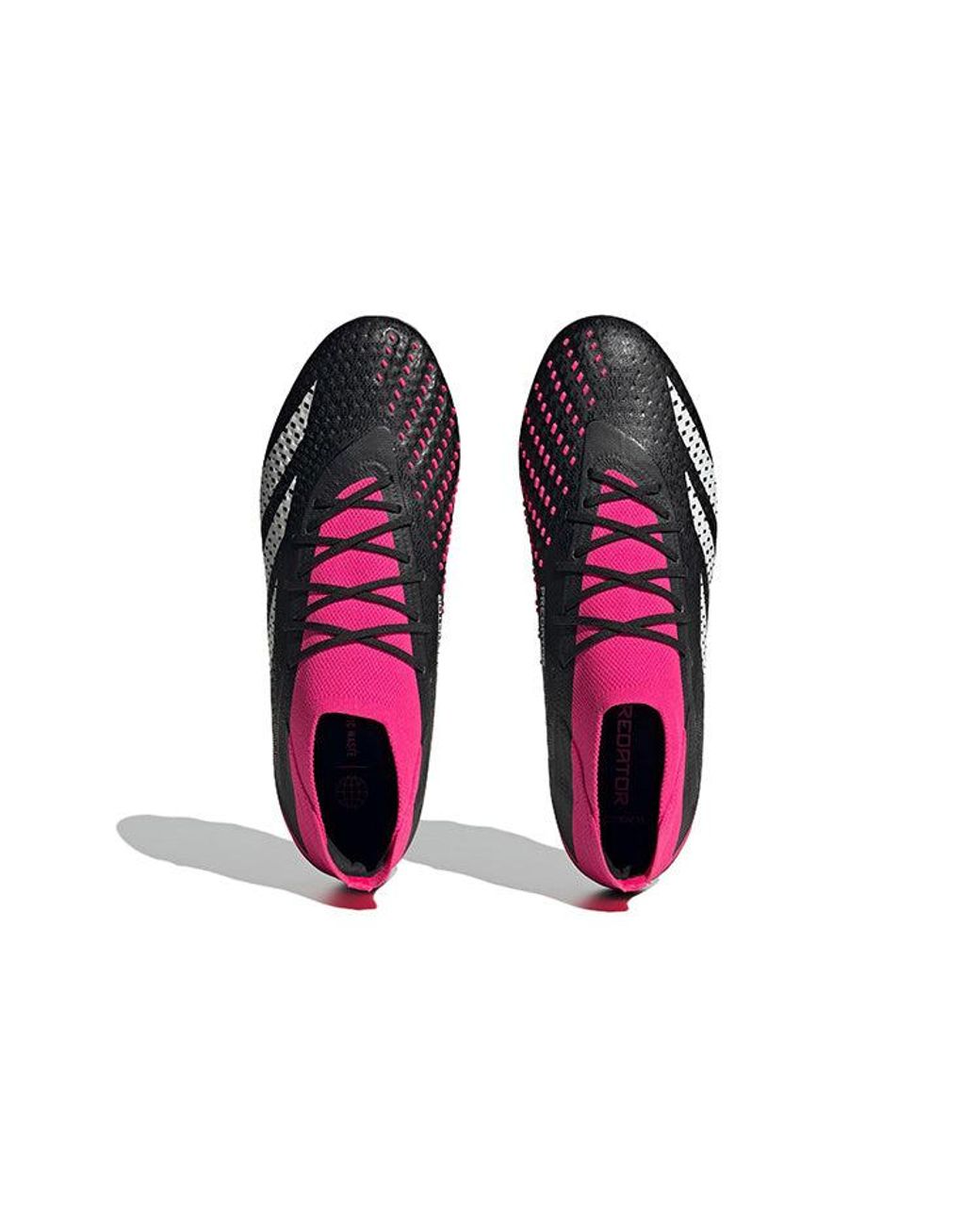 Adidas Black Predator Accuracy.1 Ag 'Core Team Shock' for men