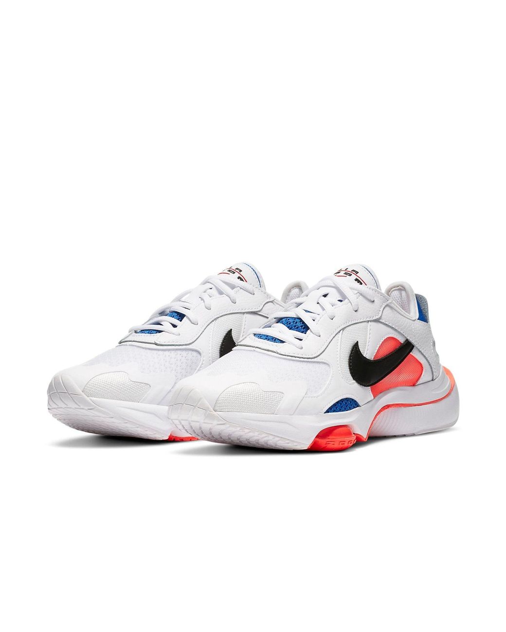 Nike White (Wmns) Air Zoom Division Game Royal'