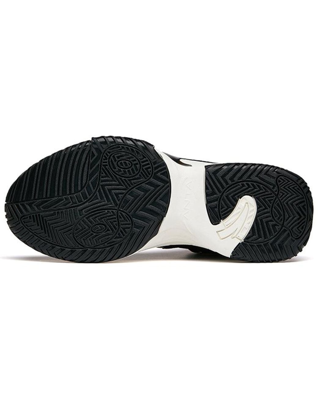 Anta Black Basketball Series Sneakers Mid for men