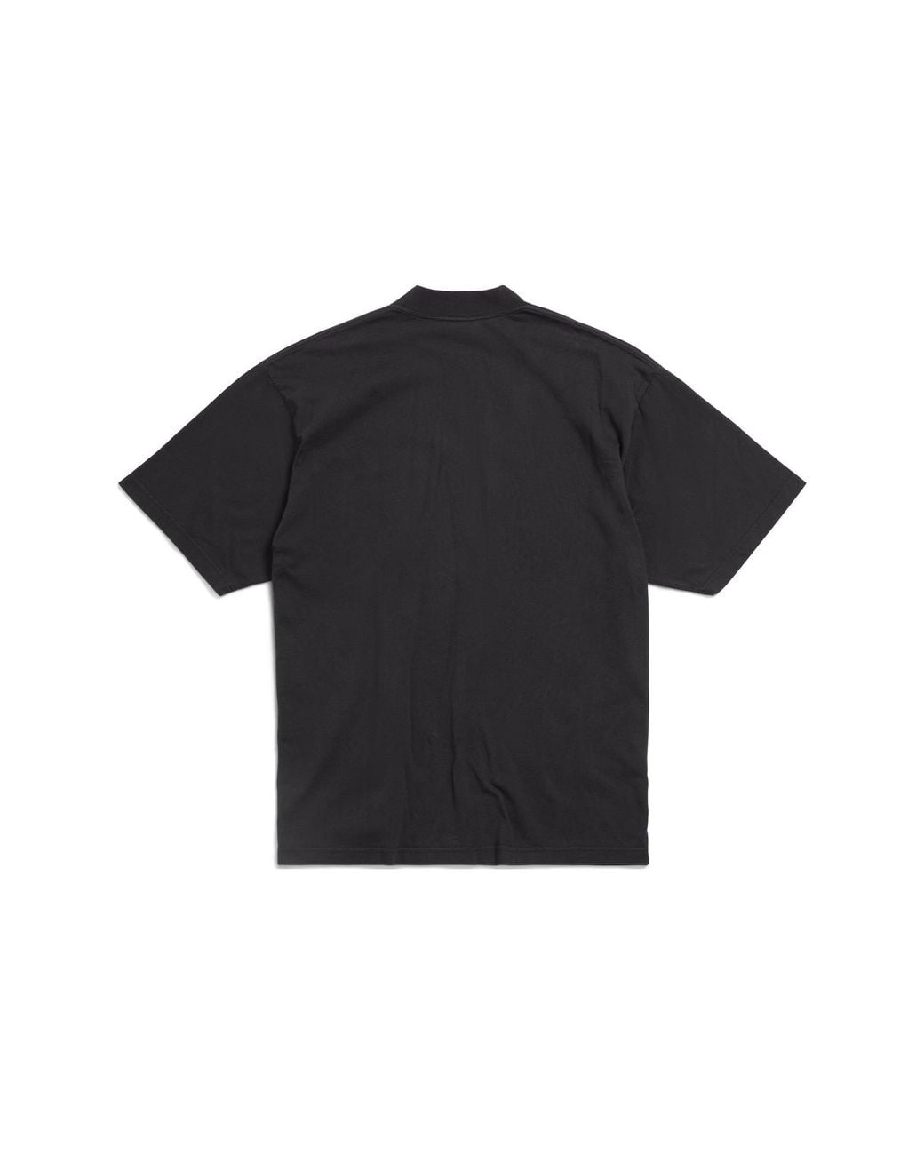 Balenciaga Black Political Stencil T-Shirt for men