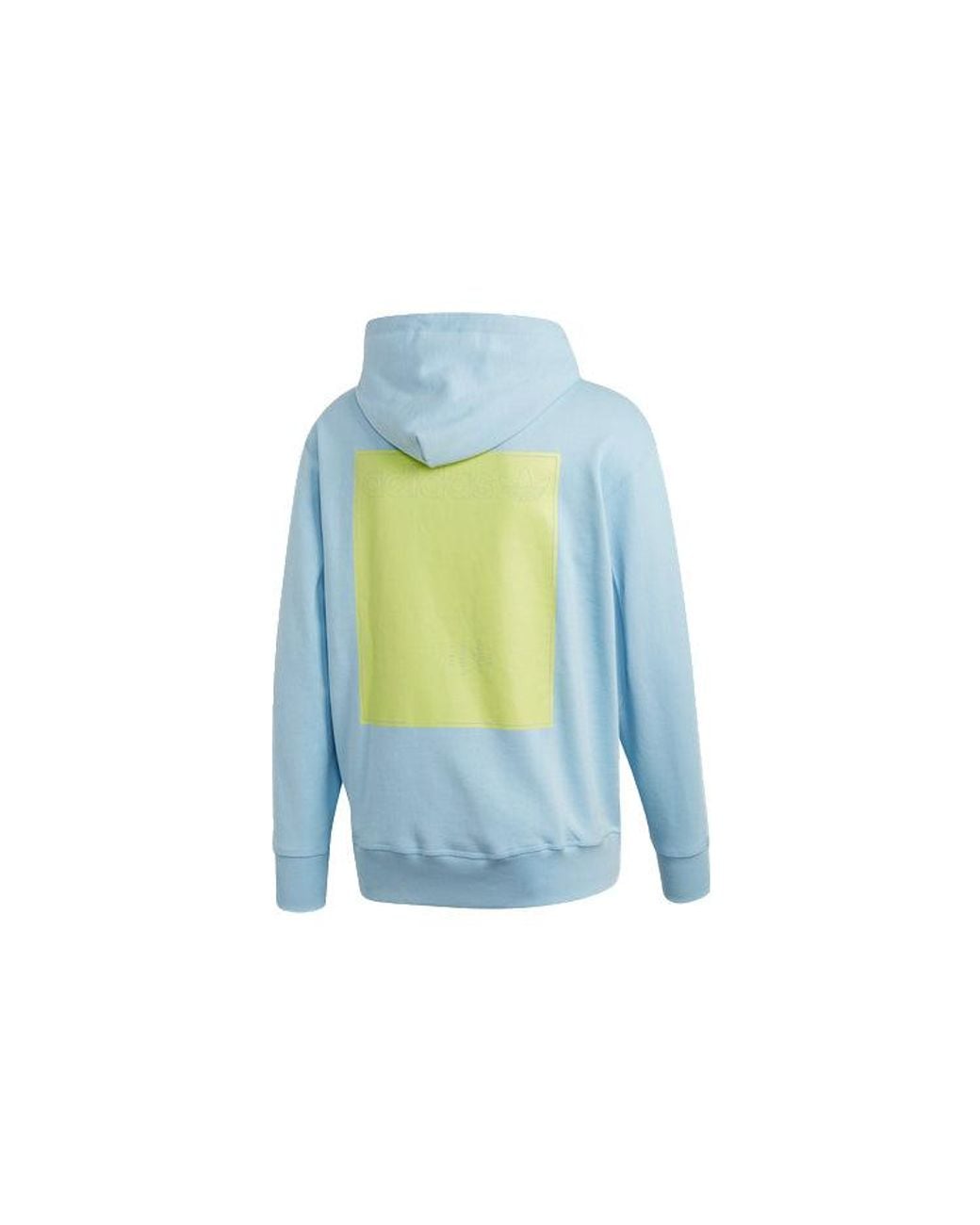 Adidas Blue Originals Kaval Series Printing Logo Casual Sports Pullover for men