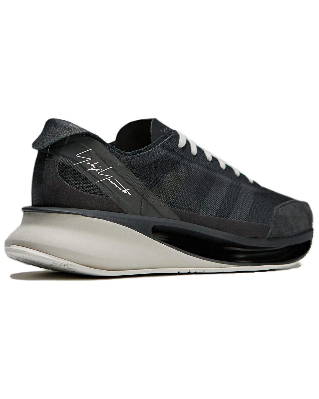 Adidas Black Y-3 S-Gendo Run Chalk Pearl' for men
