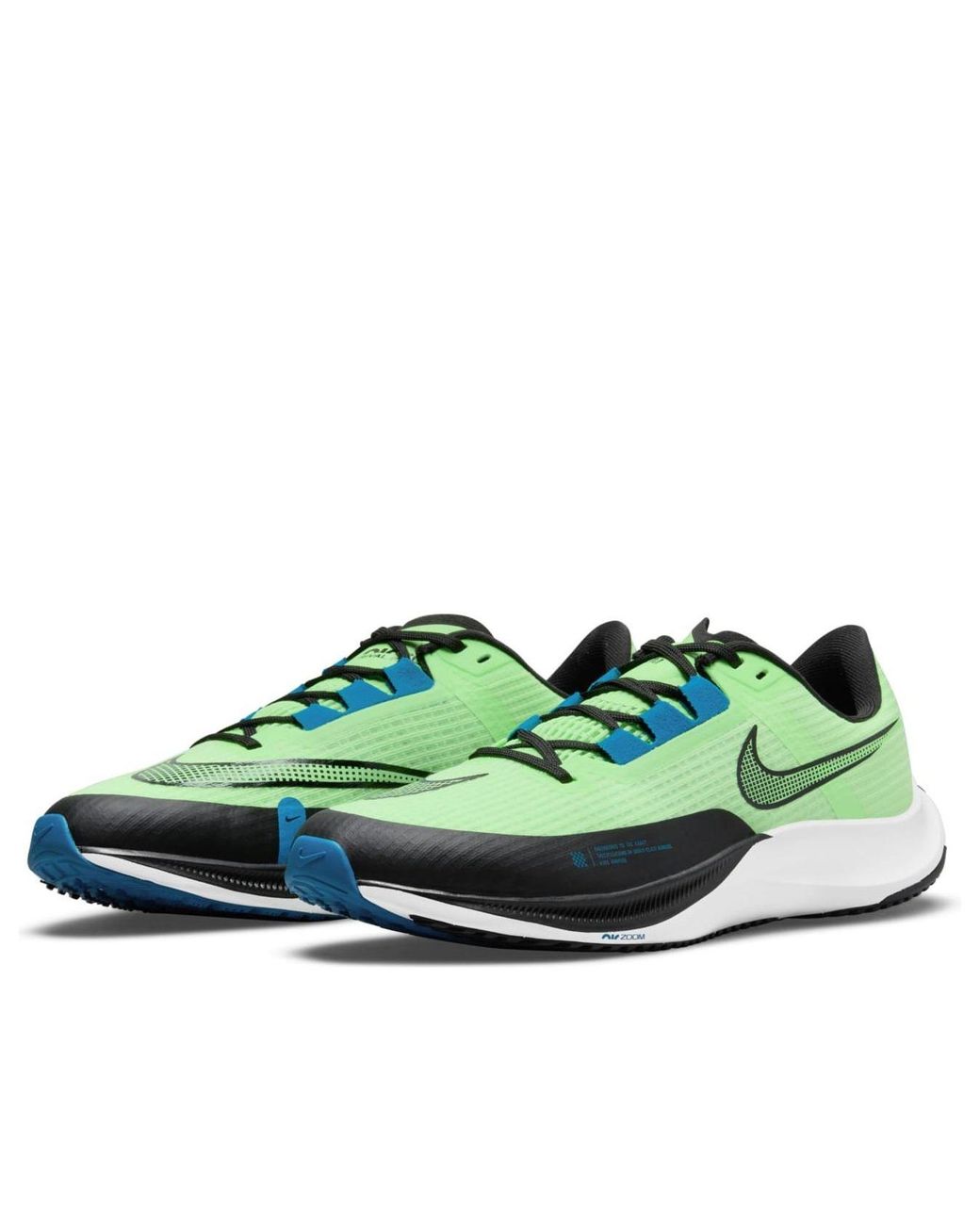 Nike Green Air Zoom Rival Fly 3 'Lime Blast' for men