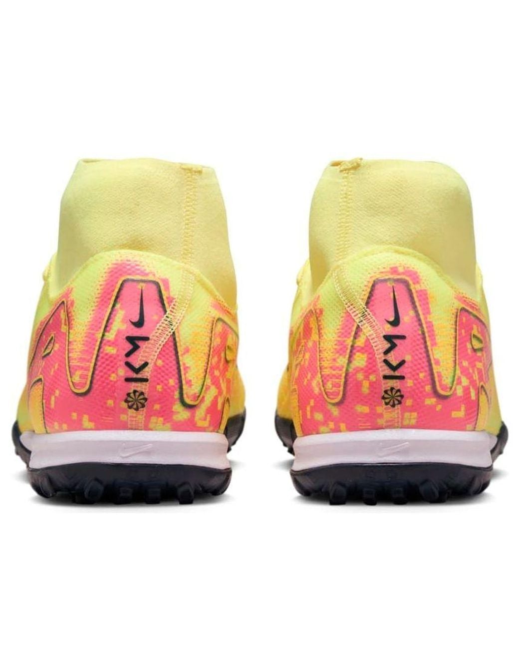 Nike Yellow Mercurial Superfly 10 Academy 'Kylian Mbappé' Turf High-Top Football Shoes for men