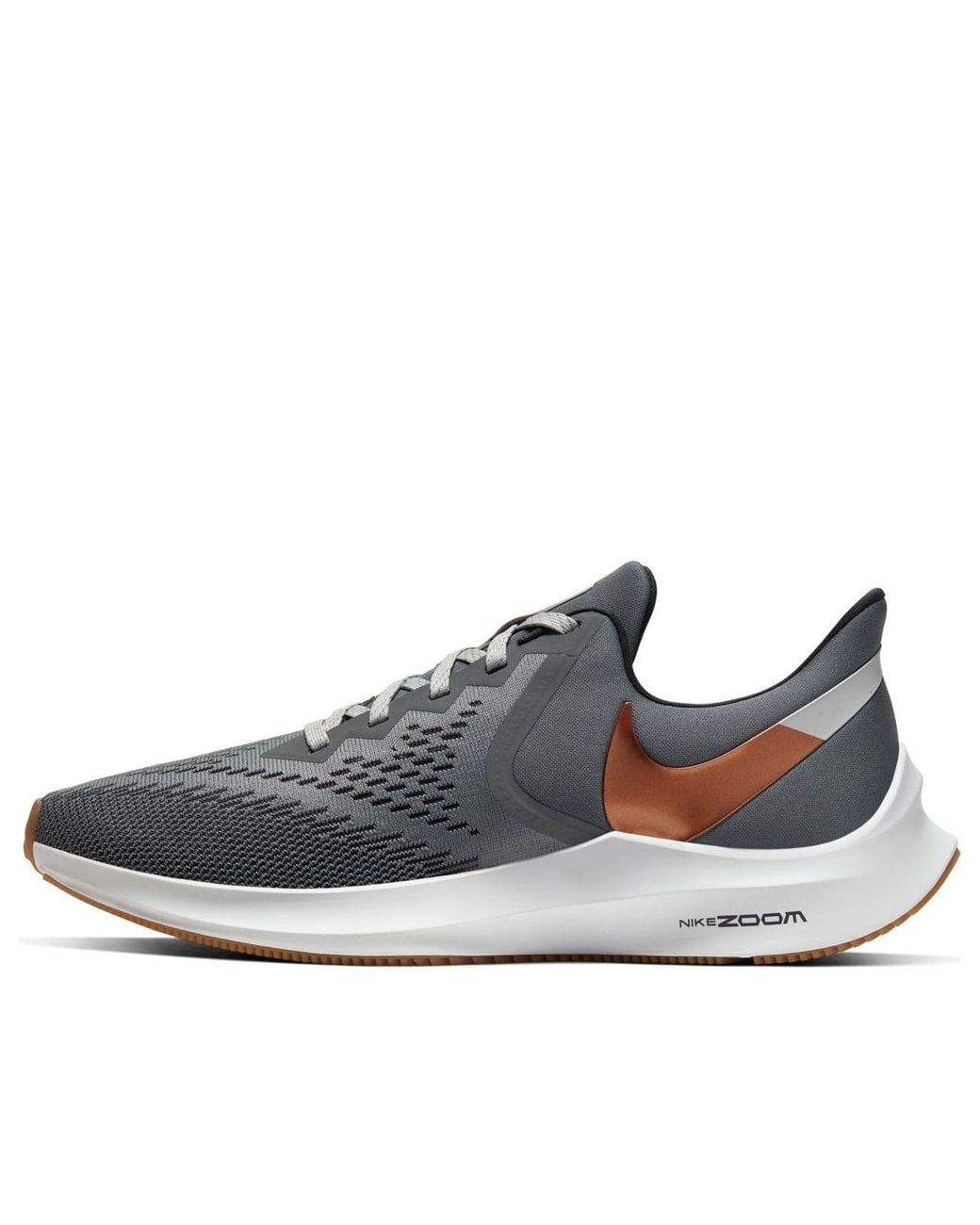 Nike Blue Air Zoom Winflo 6 'Smoke Gum' for men