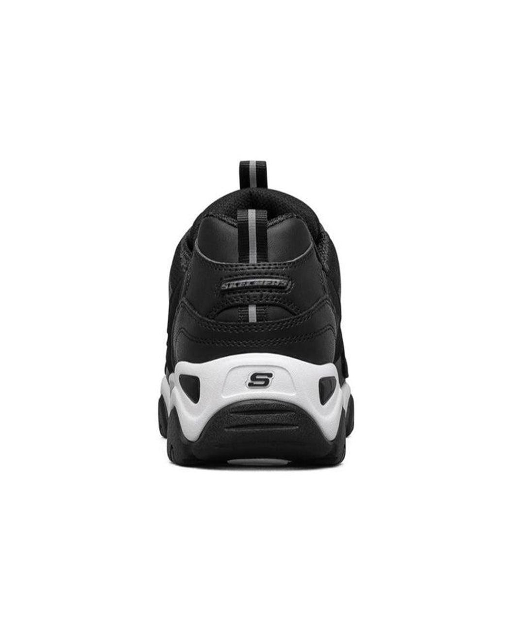 Skechers Black (Wmns) D'Lites 2.0 Running Shoes