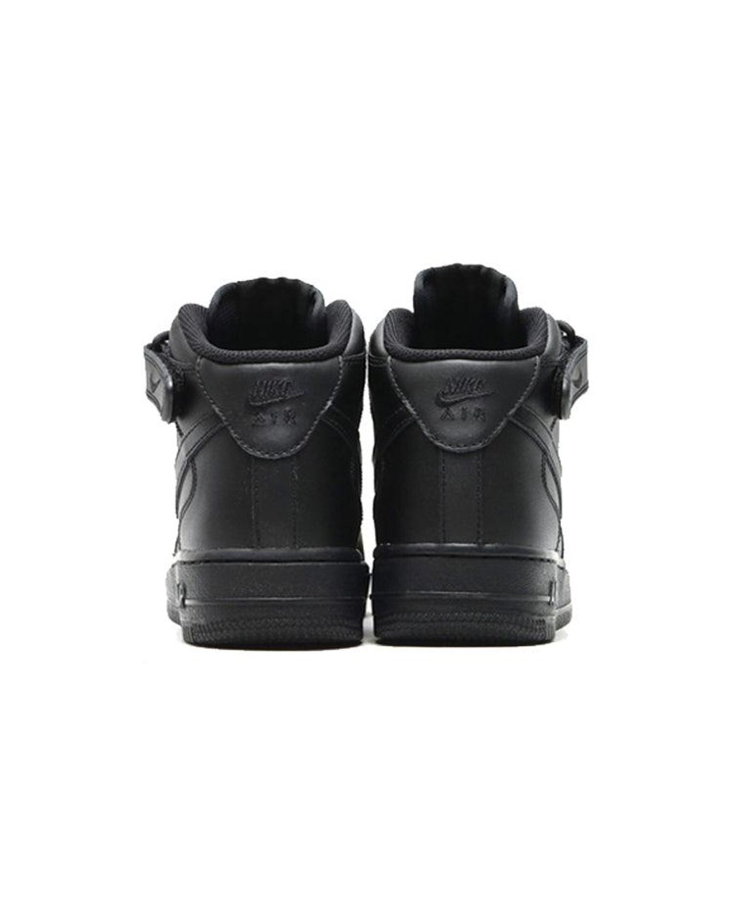Nike Black Air Force 1 Mid 07 Le