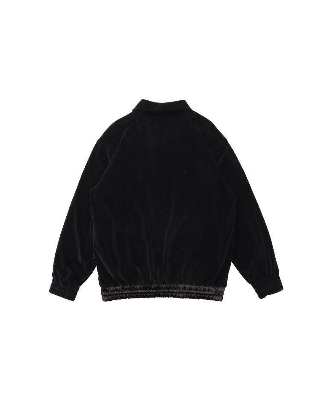 Gucci Black Chenille Embroidered Zip Up Jacket for men