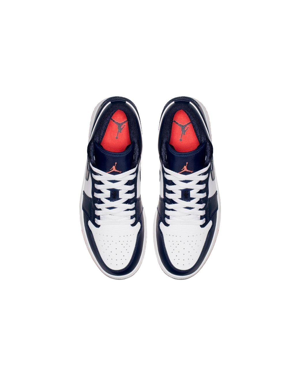 Nike Blue 1 Retro Low 'Obsidian Ember Glow' for men