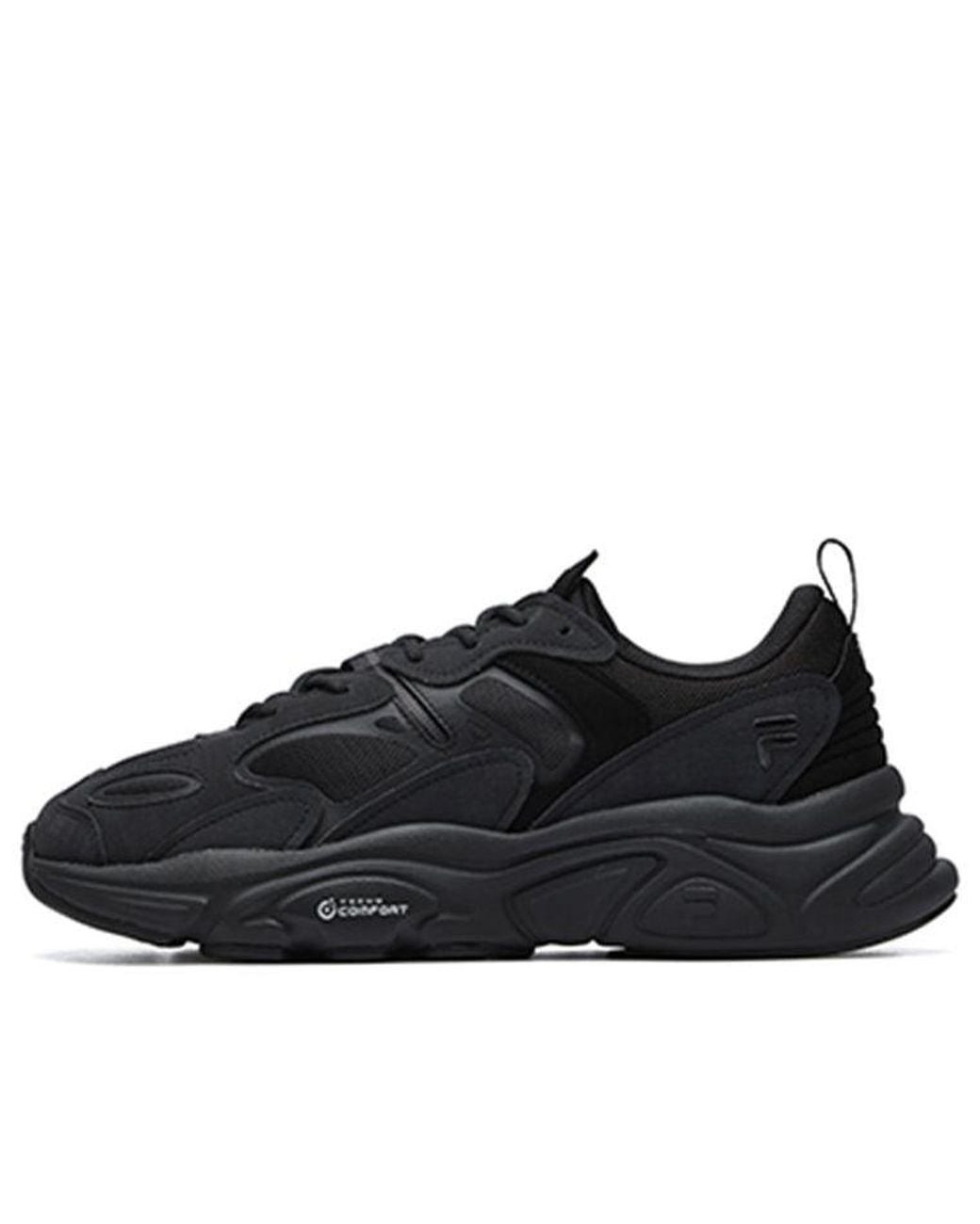 Fila Black Mars 2 Low-Top Running Shoes