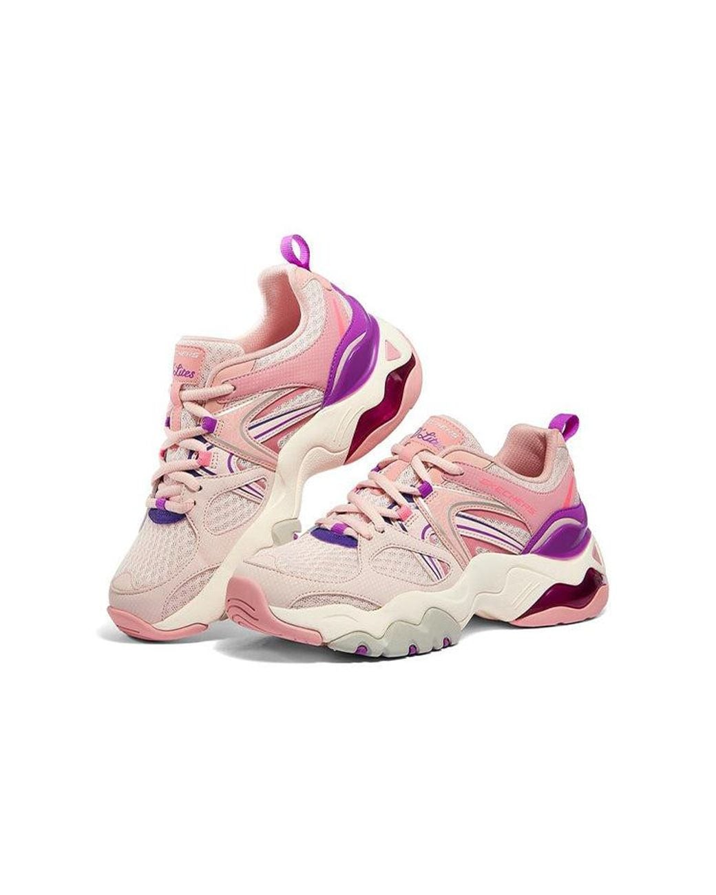 Skechers Pink (Wmns) D Lites 3.0 Air Low-Running Shoes