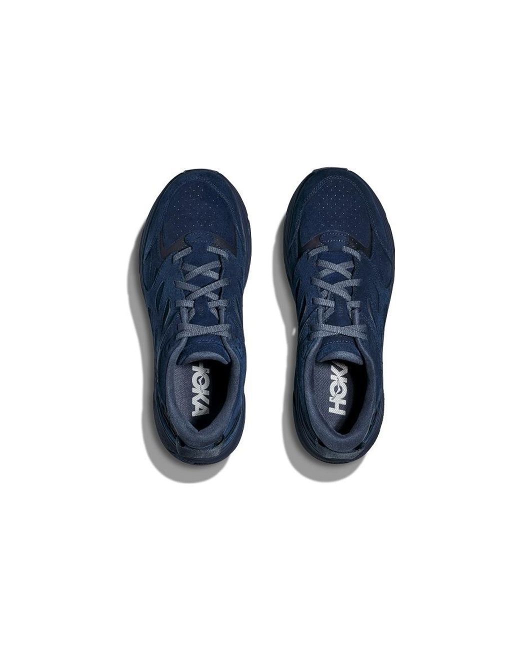 Hoka One One Blue Clifton L Suede 'Outer Space' for men