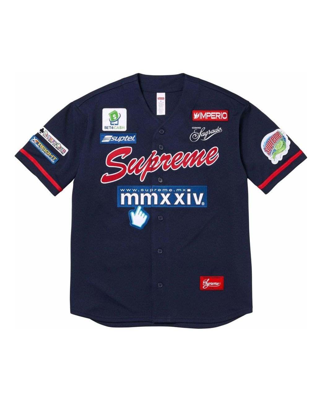 Supreme Chosen One Baseball Jersey in Blue for Men | Lyst UK