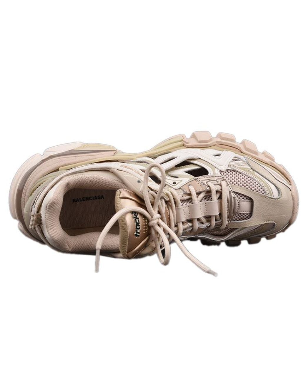 Balenciaga Natural Track 2 Low-top Sneakers Beige