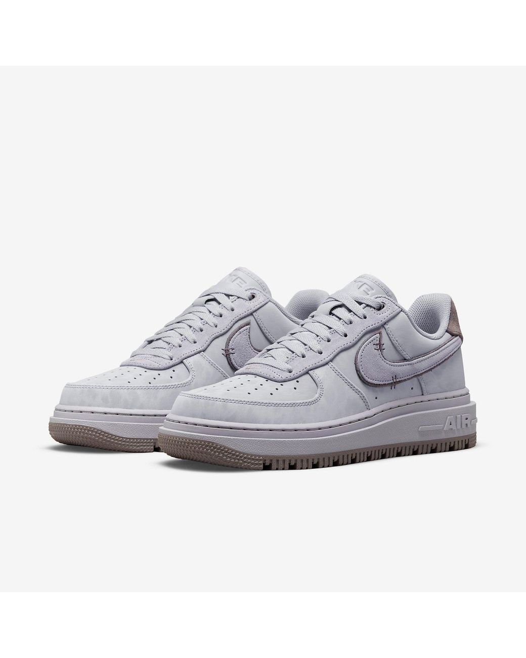 Nike Gray Air Force 1 Luxe 'Provence' for men