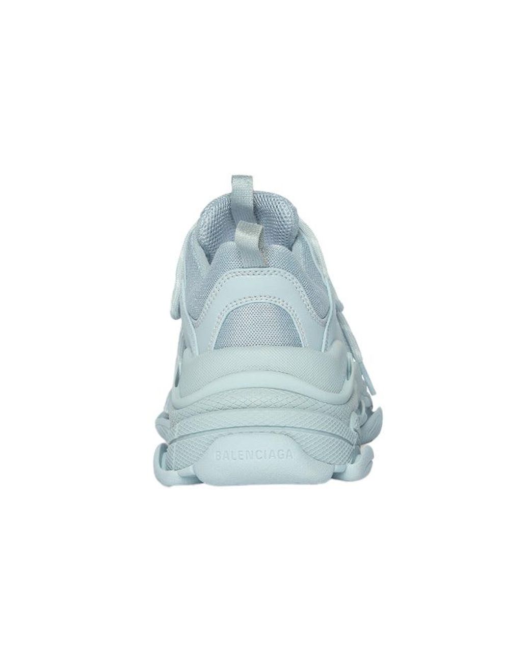 Balenciaga Blue (Wmns) Triple S Sneakers 'Pale Double Foam And Mesh'