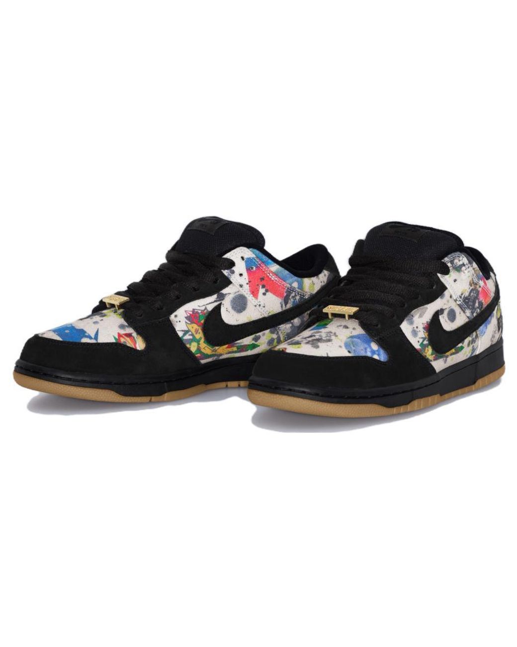 Nike Blue X Supreme Sb Dunk Low 'Rammellzee' for men