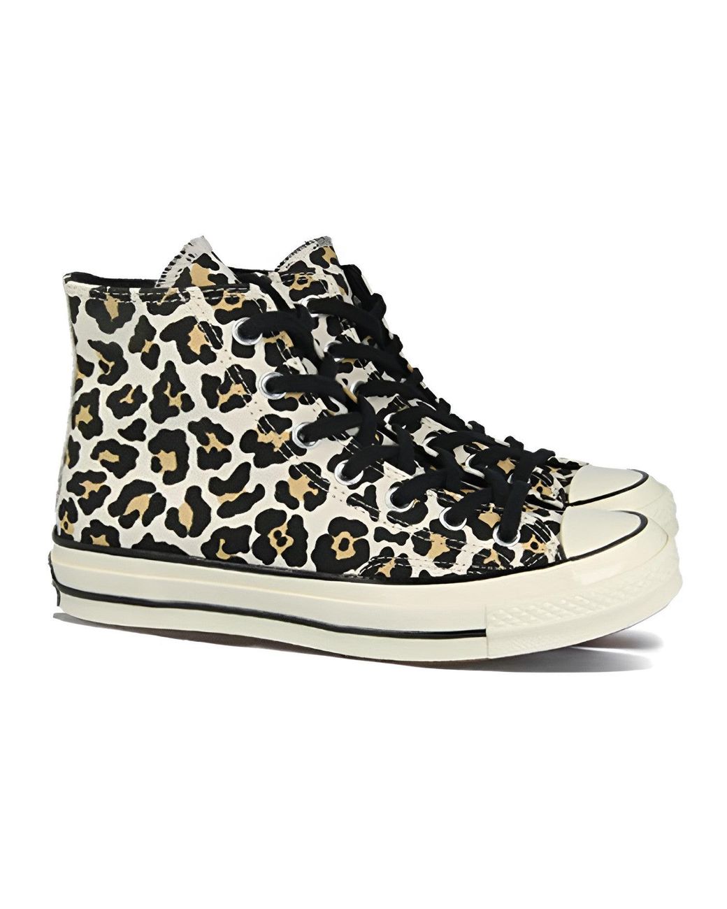 Converse Black Chuck 70 Hi 'Lucky Star Leopard' for men