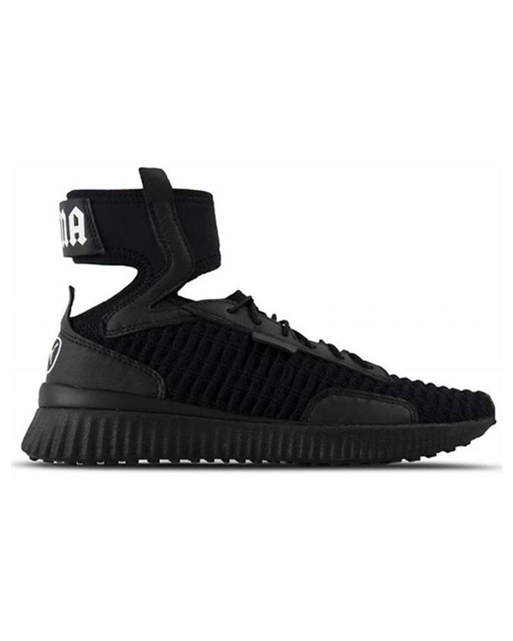PUMA Black Trainer Mid Rihanna Fenty for men