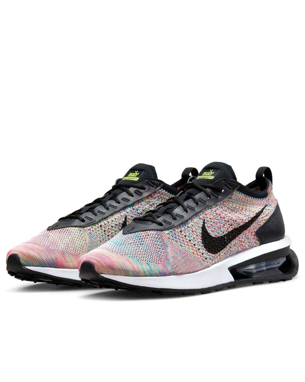 Nike White Air Max Flyknit Racer 'Multi-Color' for men