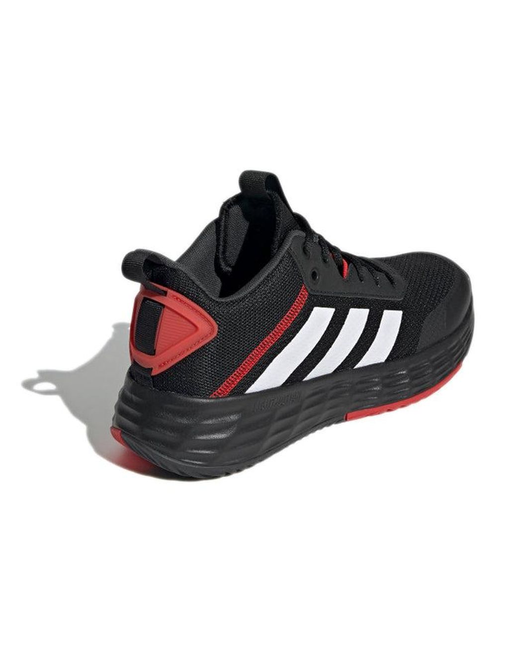 Adidas Black Sneakers Textile Fibers, Synthetic Material for men